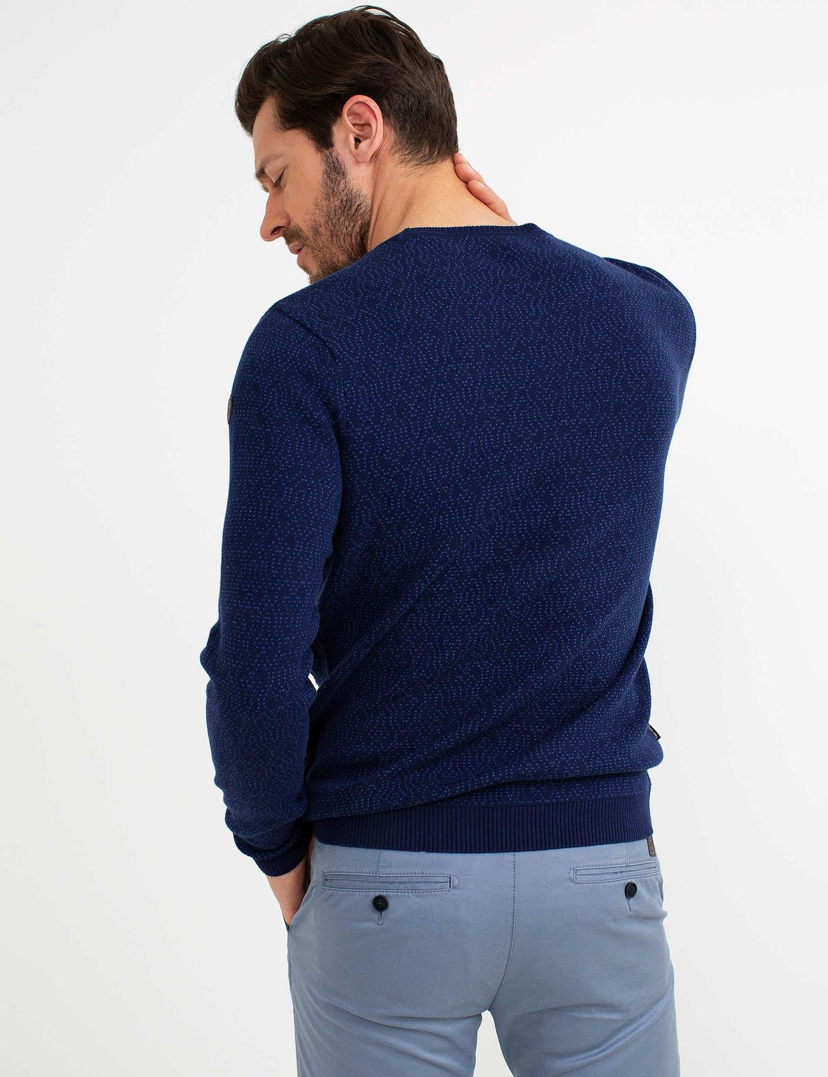 Lacivert Triko Kazak - 50194831059