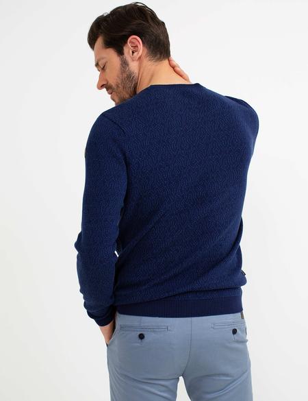 Lacivert Triko Kazak - 50194831059