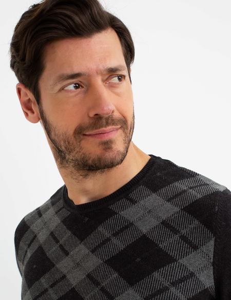 Gri Triko Kazak - 50194832011