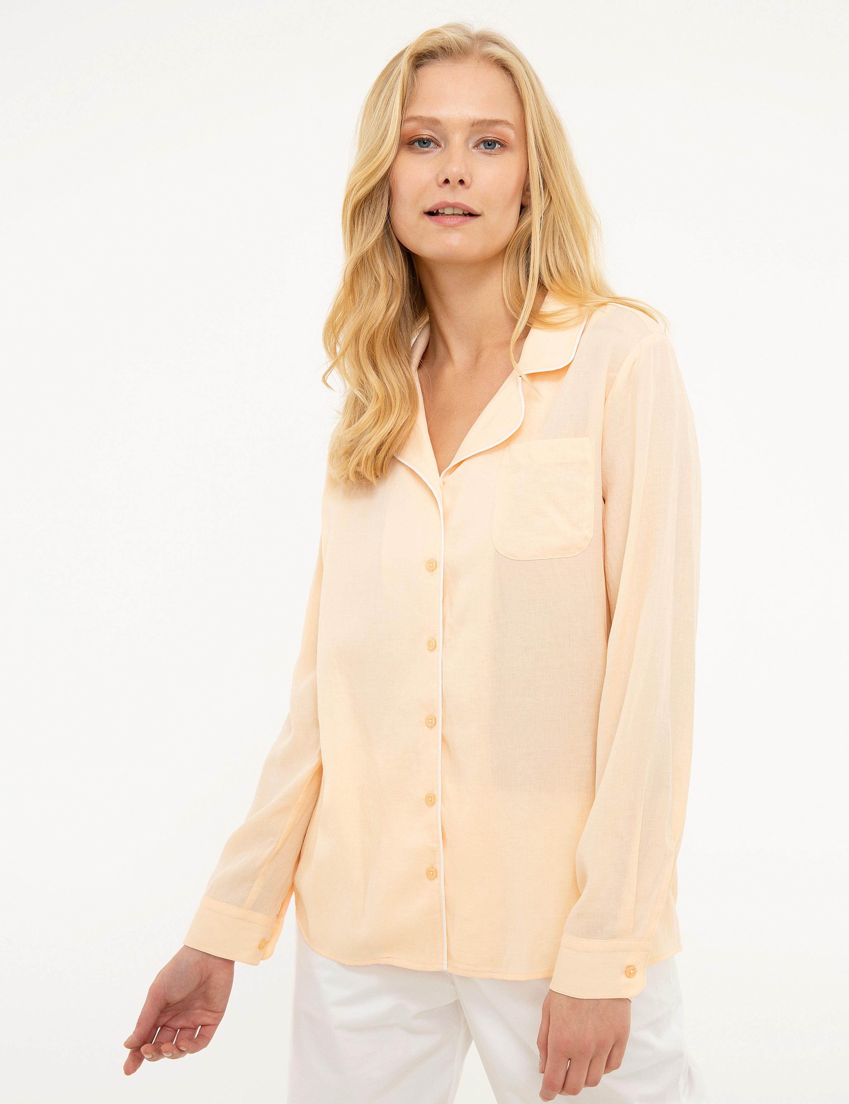 Somon Uzun Kollu Gömlek