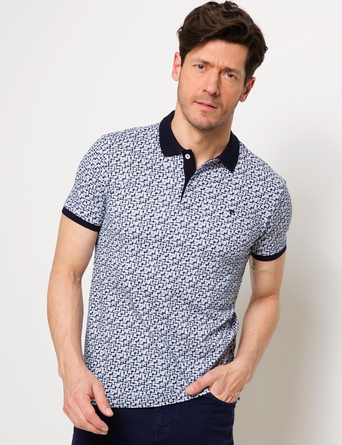 Lacivert Slim Fit T-Shirt