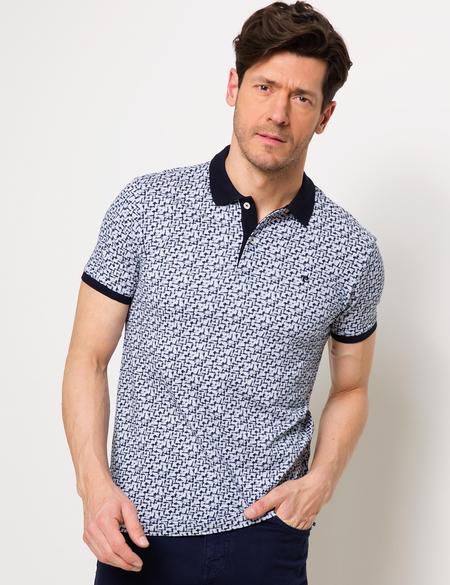 Lacivert Slim Fit T-Shirt - 50186390037