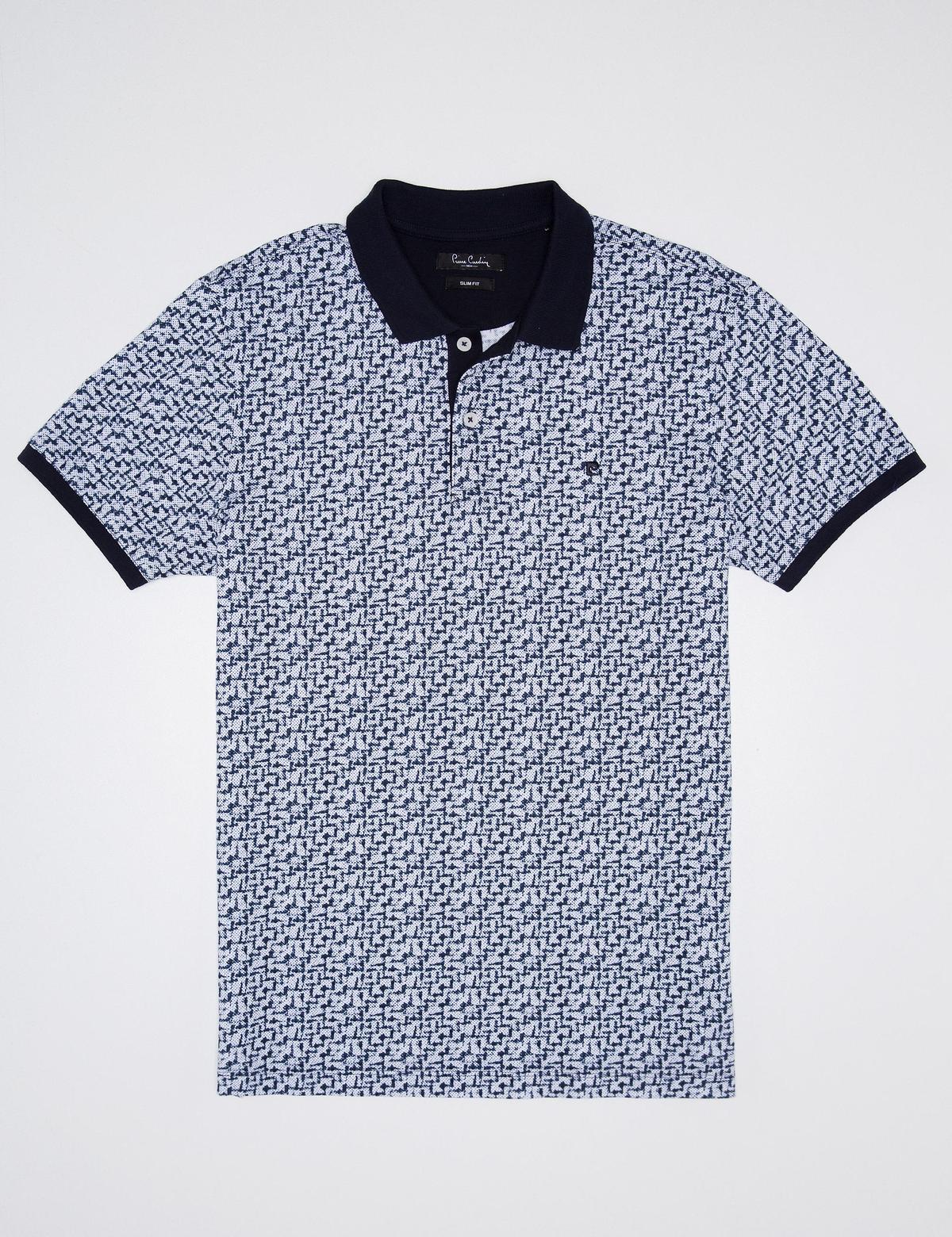 Lacivert Slim Fit T-Shirt - 50186390037