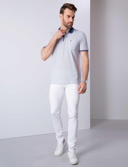 Lacivert Regular Fit Polo Yaka T-Shirt - 50202561006