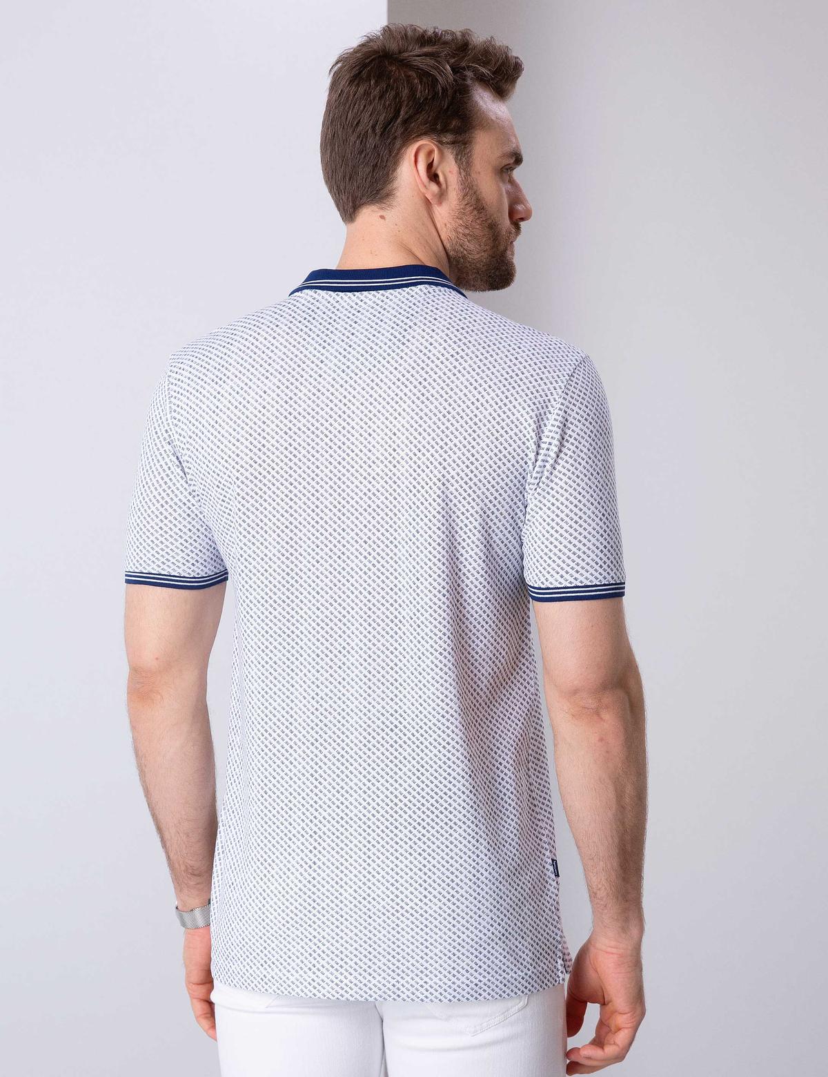 Lacivert Regular Fit Polo Yaka T-Shirt - 50202561006