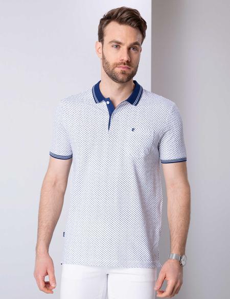 Lacivert Regular Fit Polo Yaka T-Shirt - 50202561006