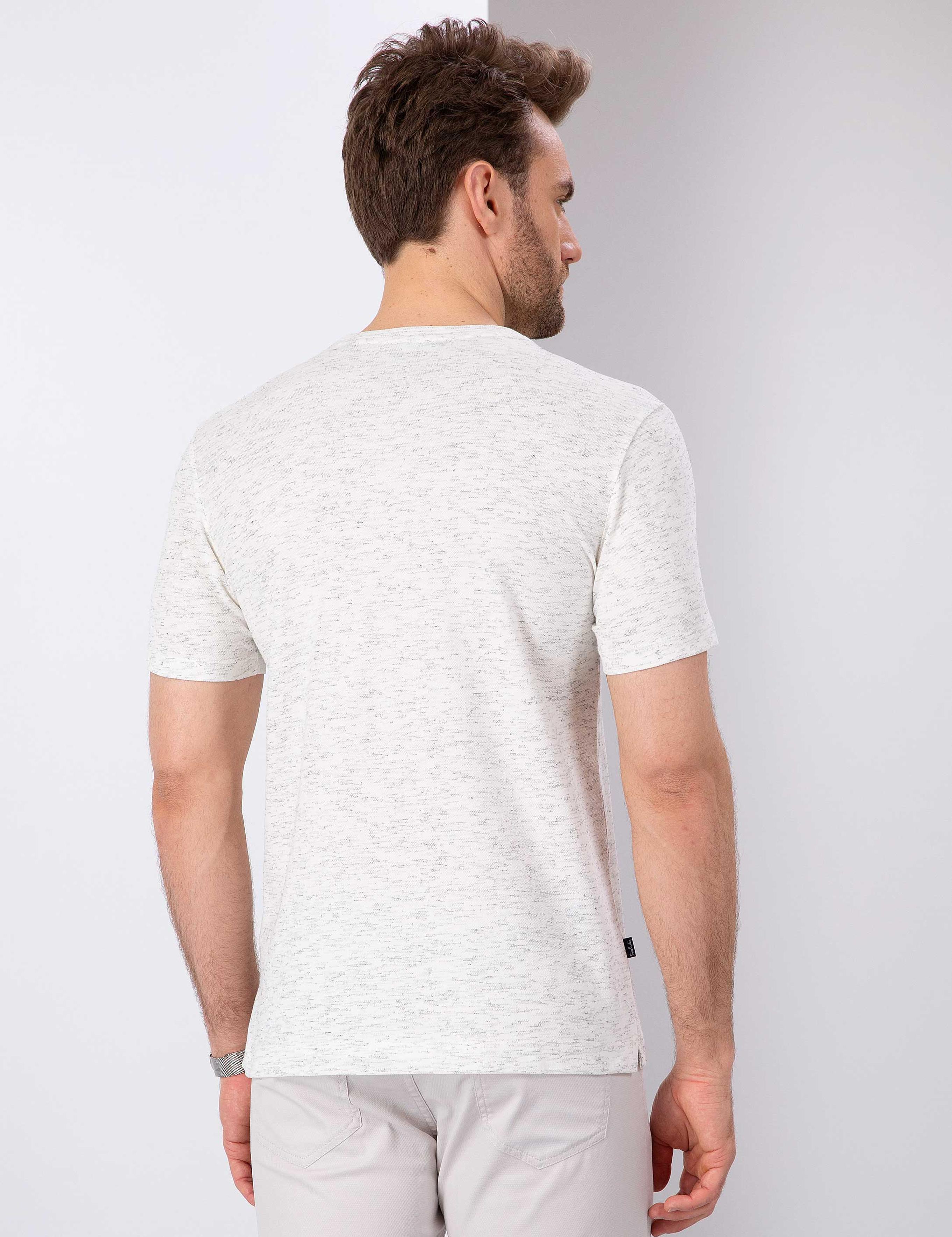 Siyah Slim Fit Bisiklet Yaka T-Shirt
