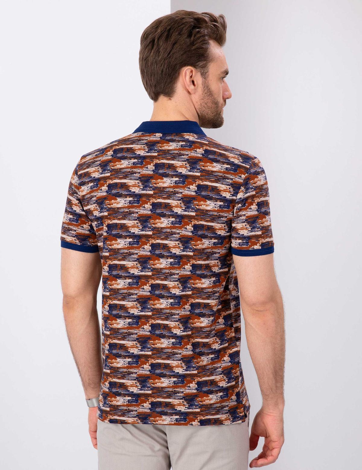 Lacivert Slim Fit Tişört - 50204205014