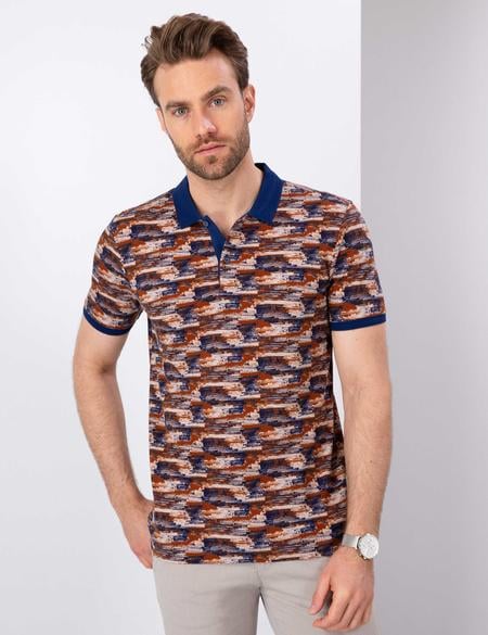 Lacivert Slim Fit Tişört - 50204205014