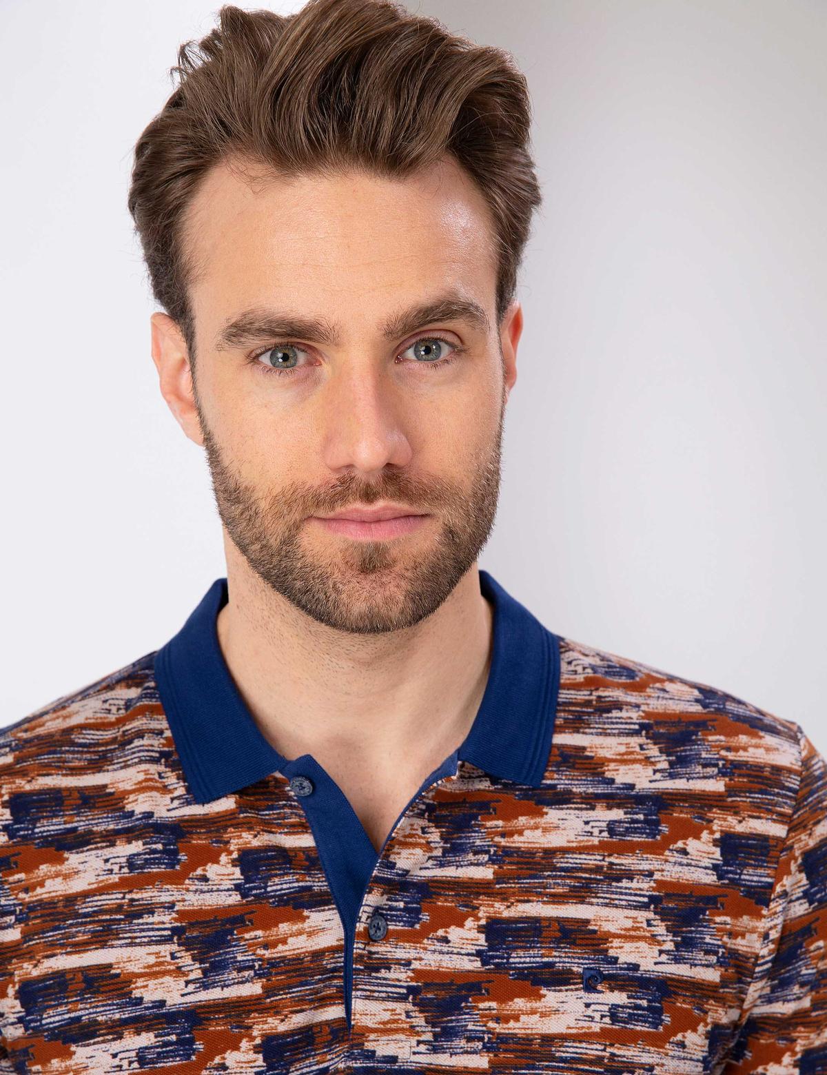 Lacivert Slim Fit Tişört