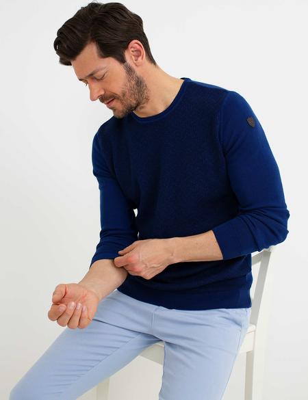 Lacivert Triko Kazak - 50194830021