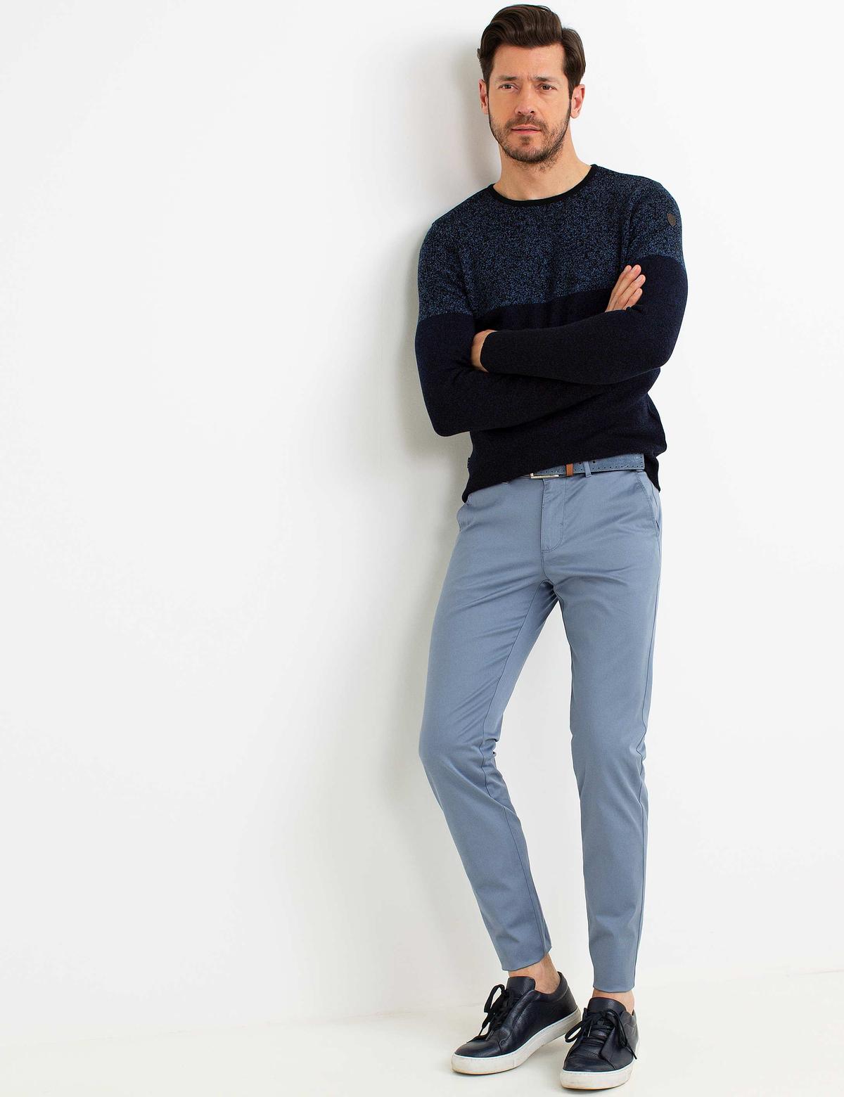 Lacivert Triko Kazak - 50194829006