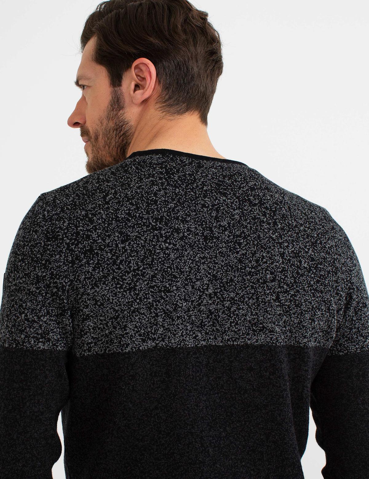 Siyah Triko Kazak - 50194829021