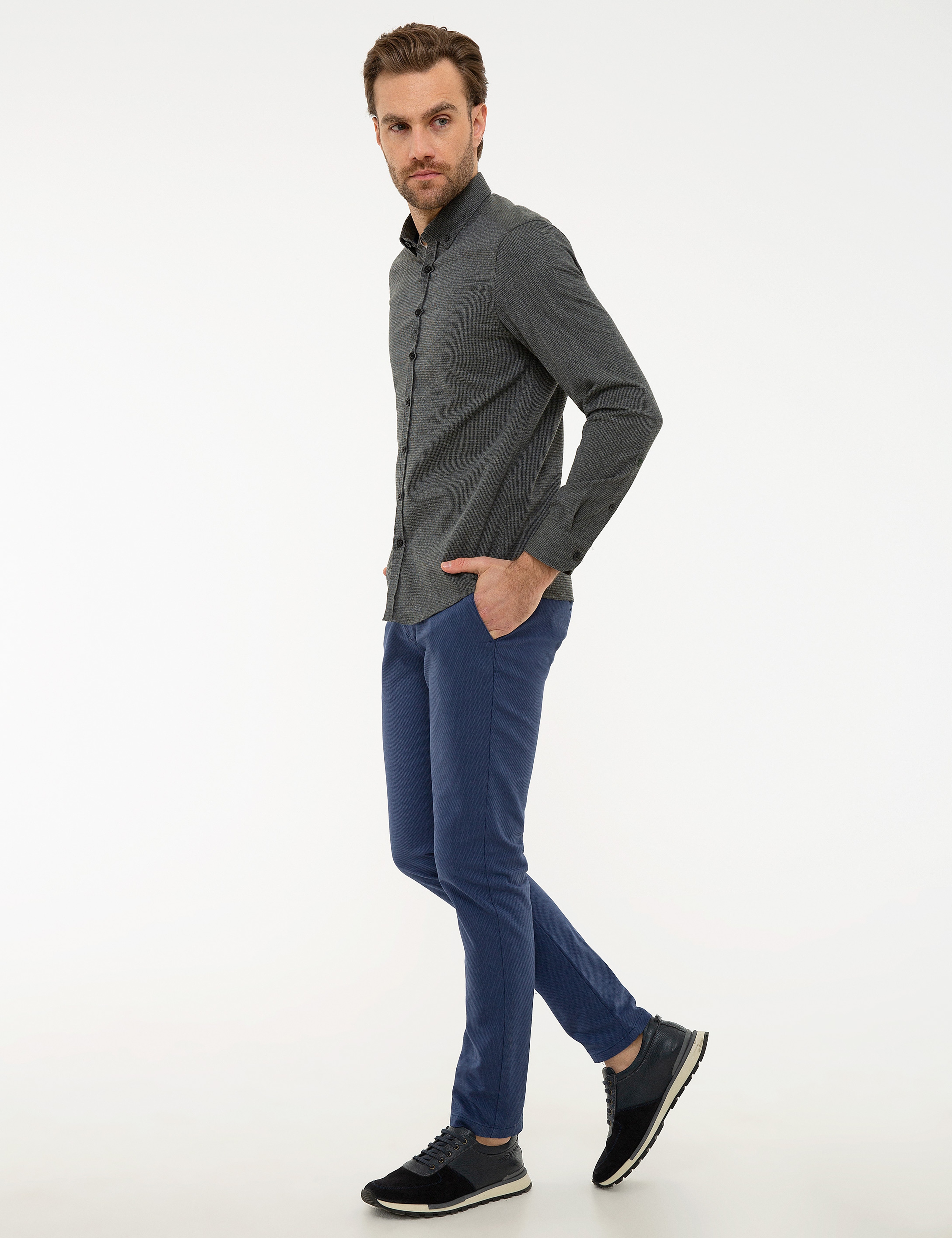 Mavi Slim Fit Chino Pantolon - Image 2