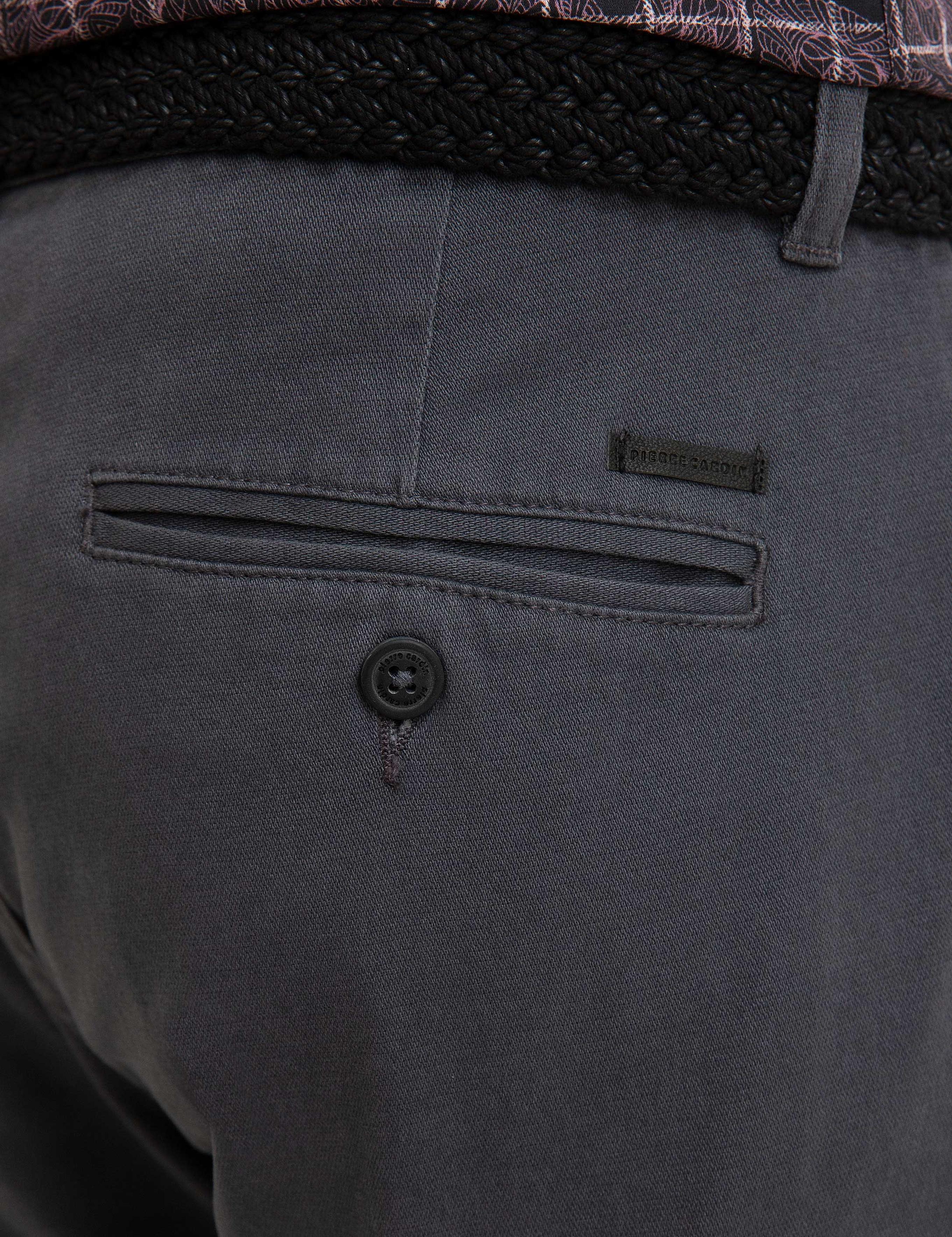 Antrasit Gri Slim Fit Chino Pantolon