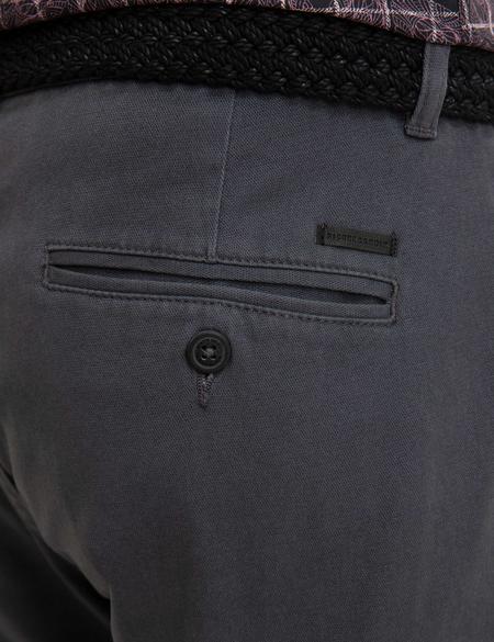 Antrasit Gri Slim Fit Chino Pantolon - 50224126016