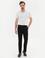 Siyah Regular Fit Chino Pantolon