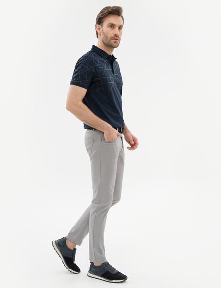 Gri Slim Fit Chino Pantolon - 50223128001