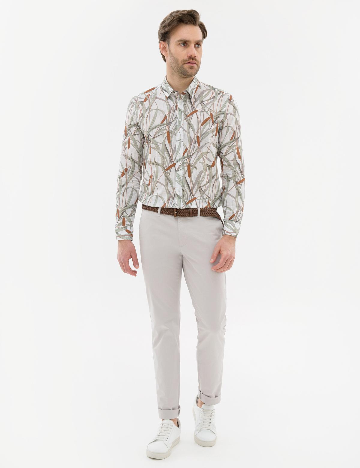 Taş Regular Fit Kanvas Pantolon