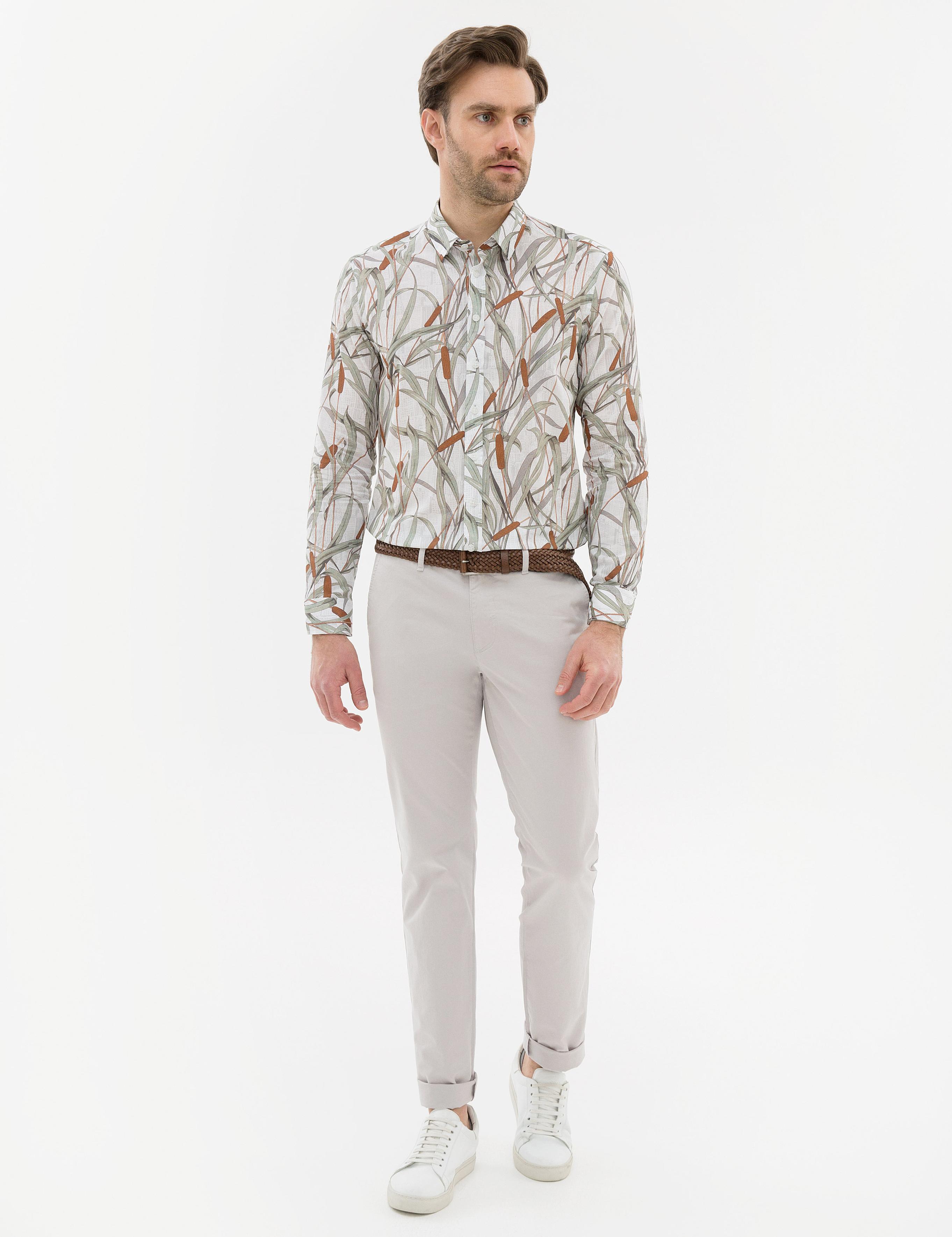 Taş Regular Fit Kanvas Pantolon