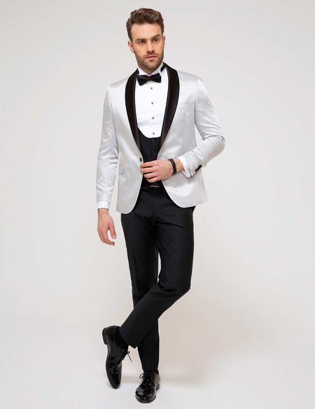 Gri Ex.Slim Damatlık Smokin - 50208801008