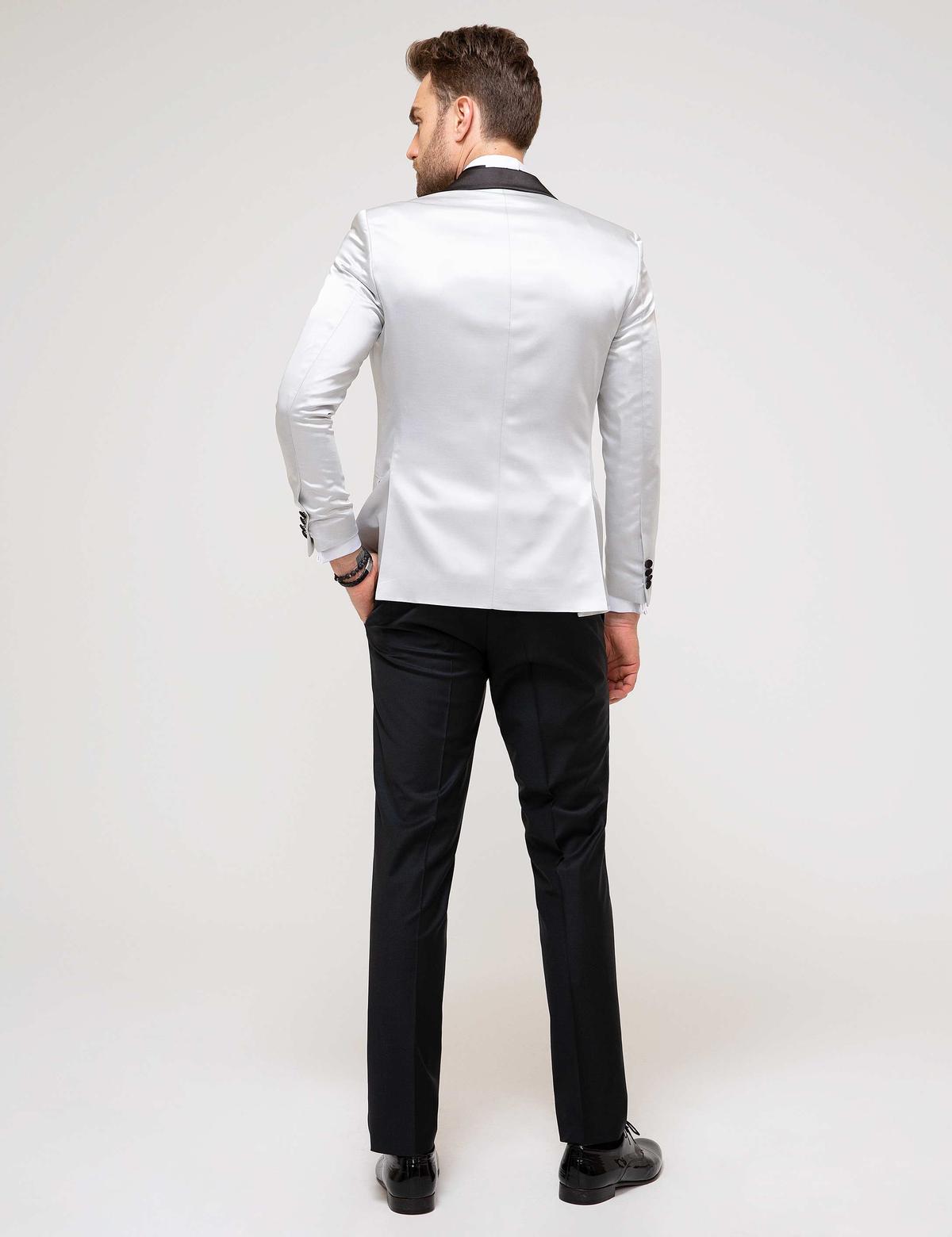 Gri Ex.Slim Damatlık Smokin - 50208801008