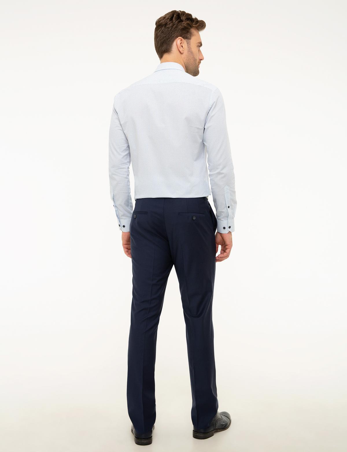 Açık Lacivert Slim Fit Pantolon - 50198080039