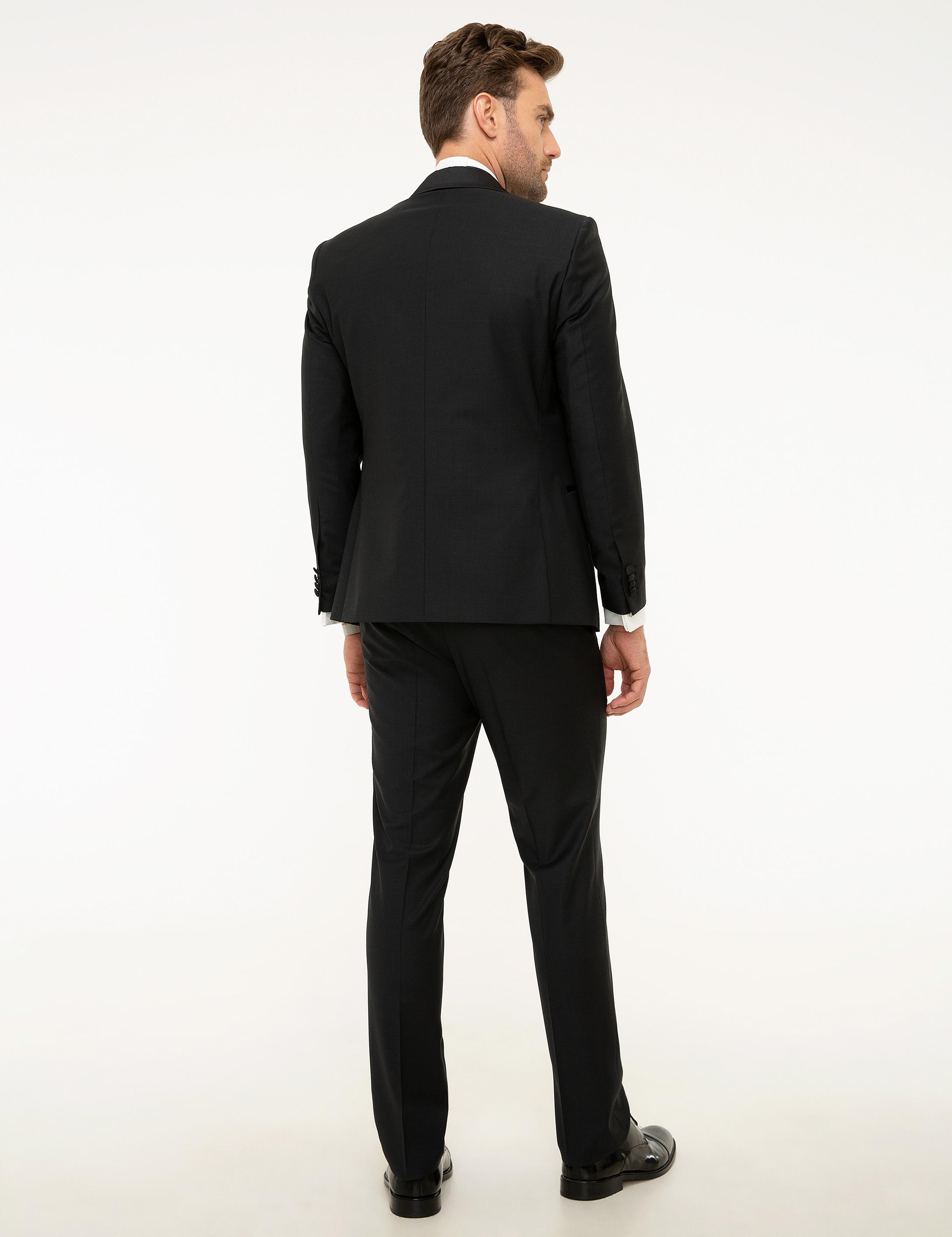 Siyah Damatlık Smokin