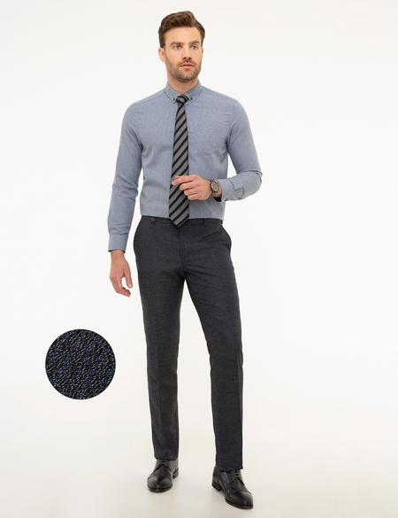 Lacivert Slim Fit Pantolon - 50196042025