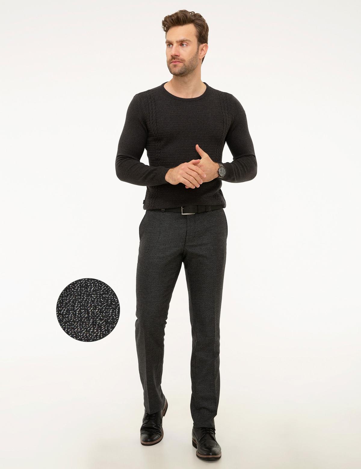 Siyah Slim Fit Pantolon