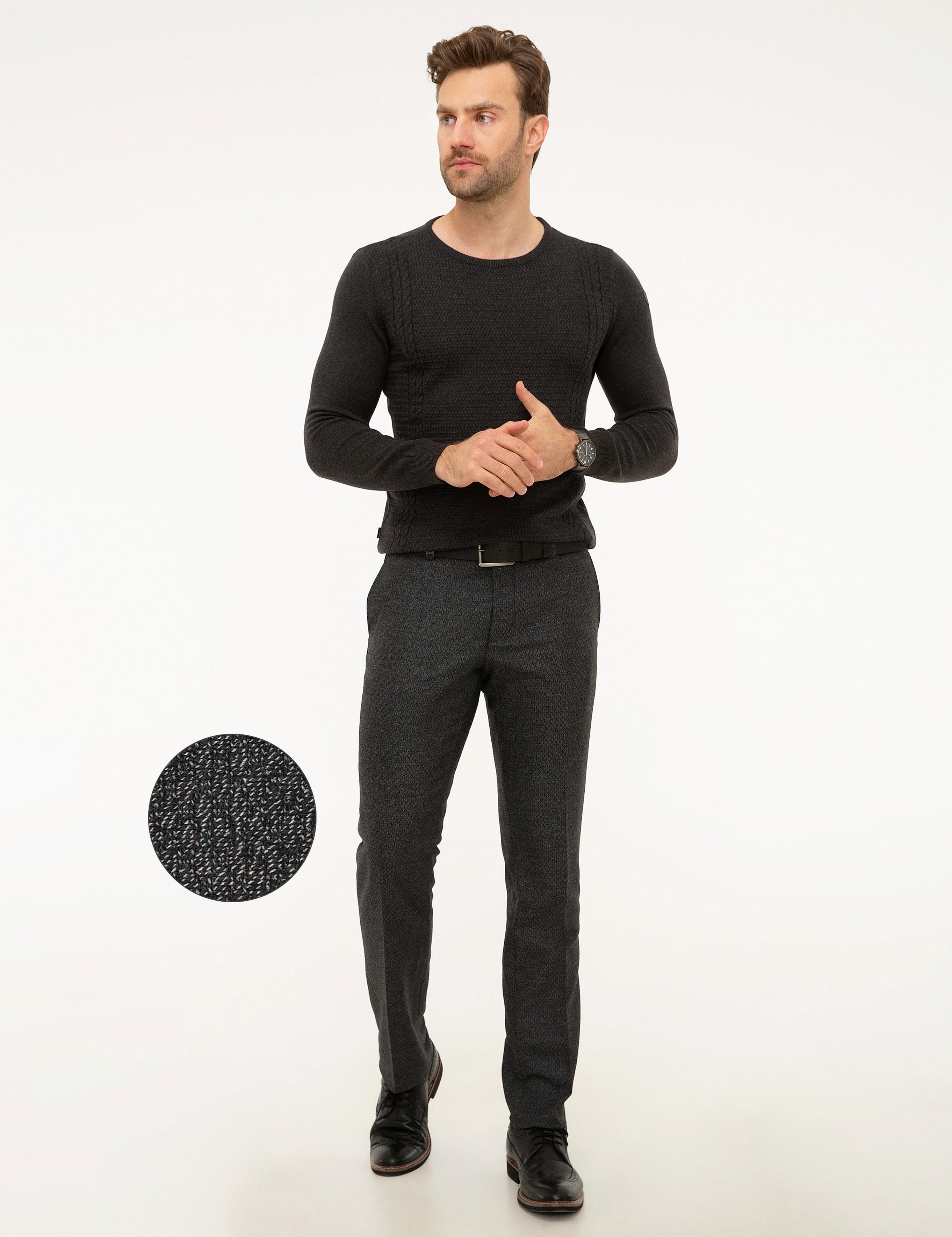 Siyah Slim Fit Pantolon