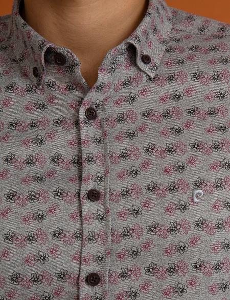 Gri Slim Fit Gömlek - 50194969002