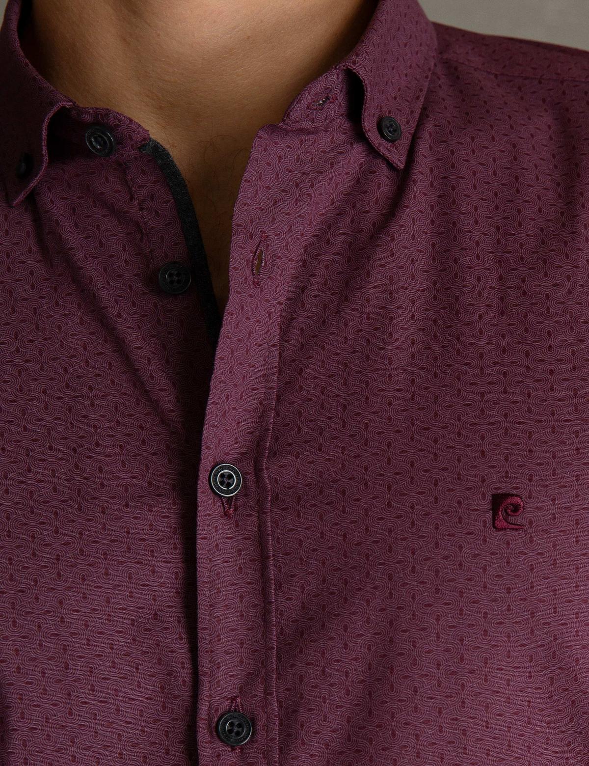 Bordo Slim Fit Gömlek - 50195202001