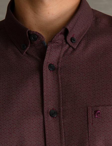 Bordo Regular Fit Gömlek - 50195221002