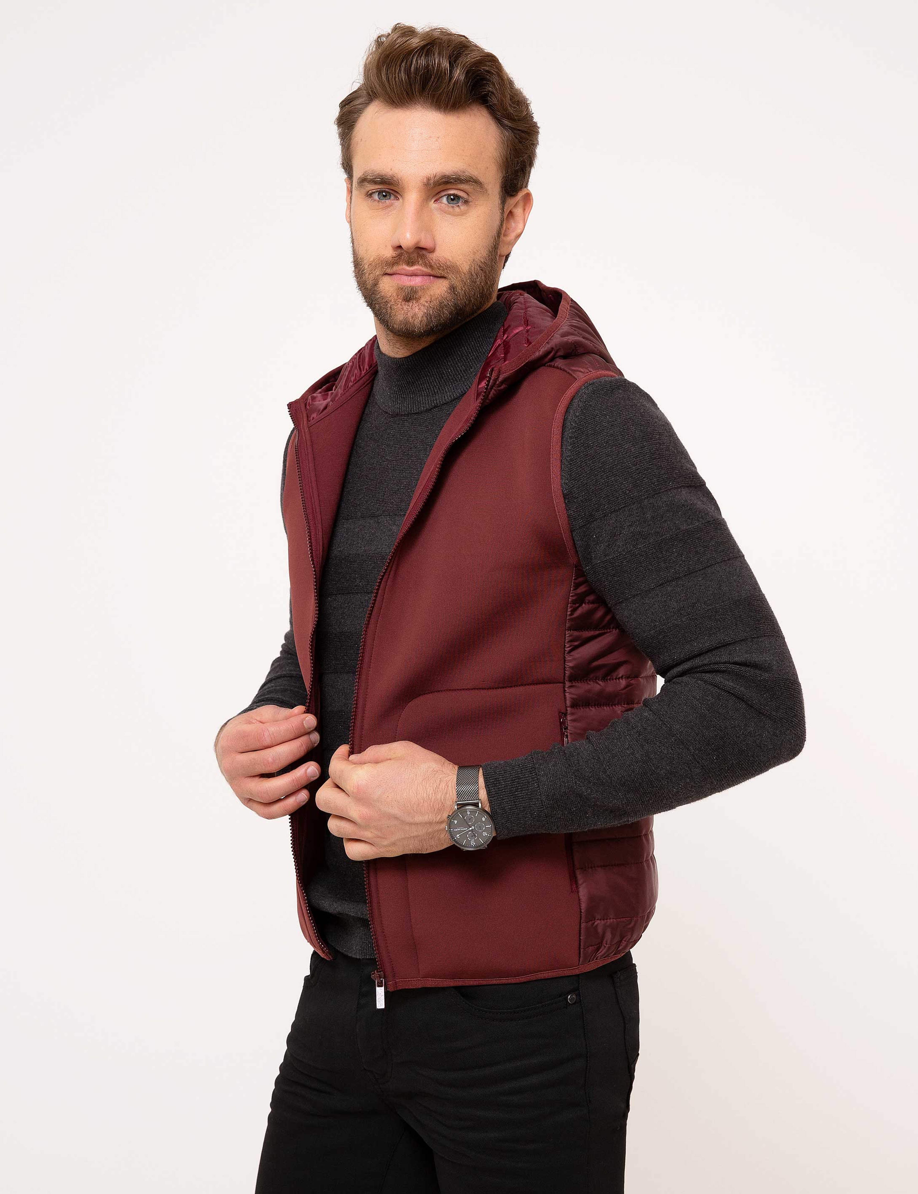 Bordo Standart Fit Sweatshirt - Image 3