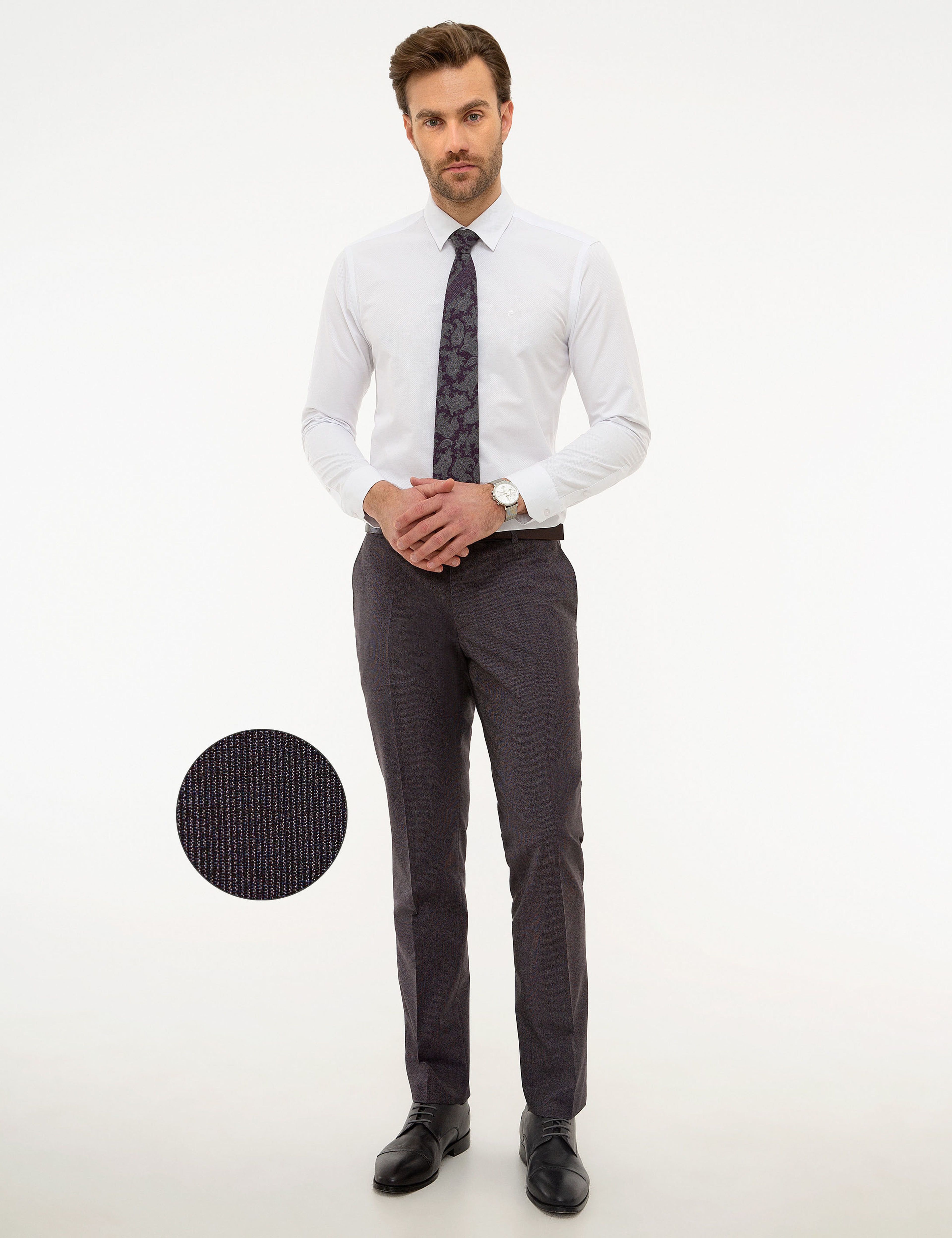 Menekşe Slim Fit Pantolon - Image 1