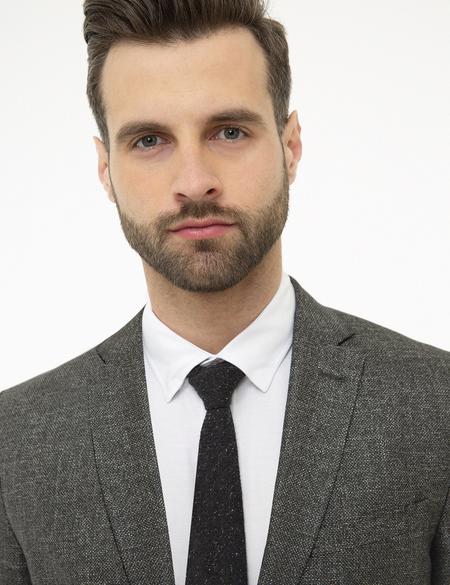 Antrasit Slim Fit Ceket - 50225948008
