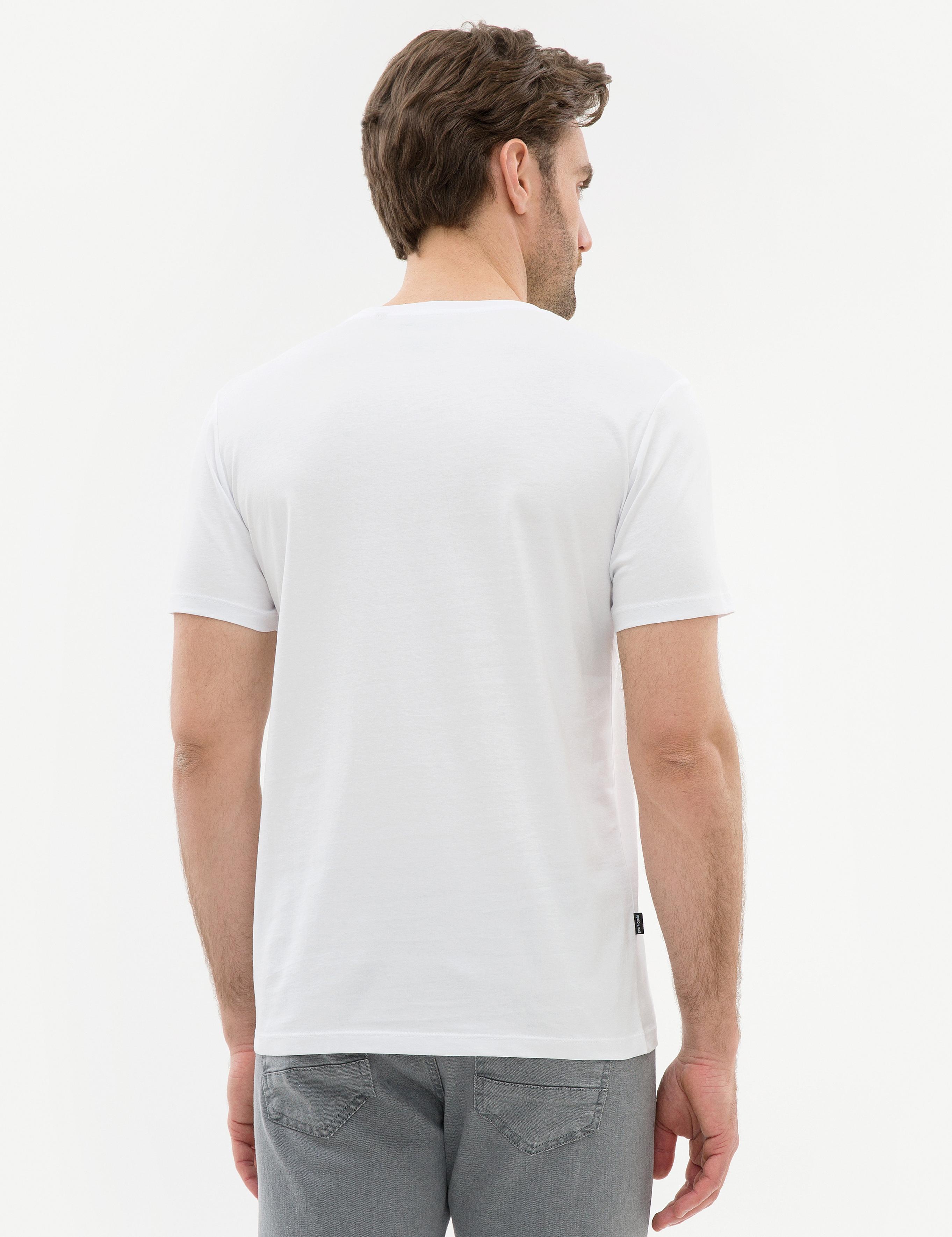 Taş Slim Fit Bisiklet Yaka T-Shirt