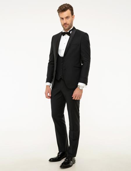 Siyah Damatlık Smokin - 50193026014