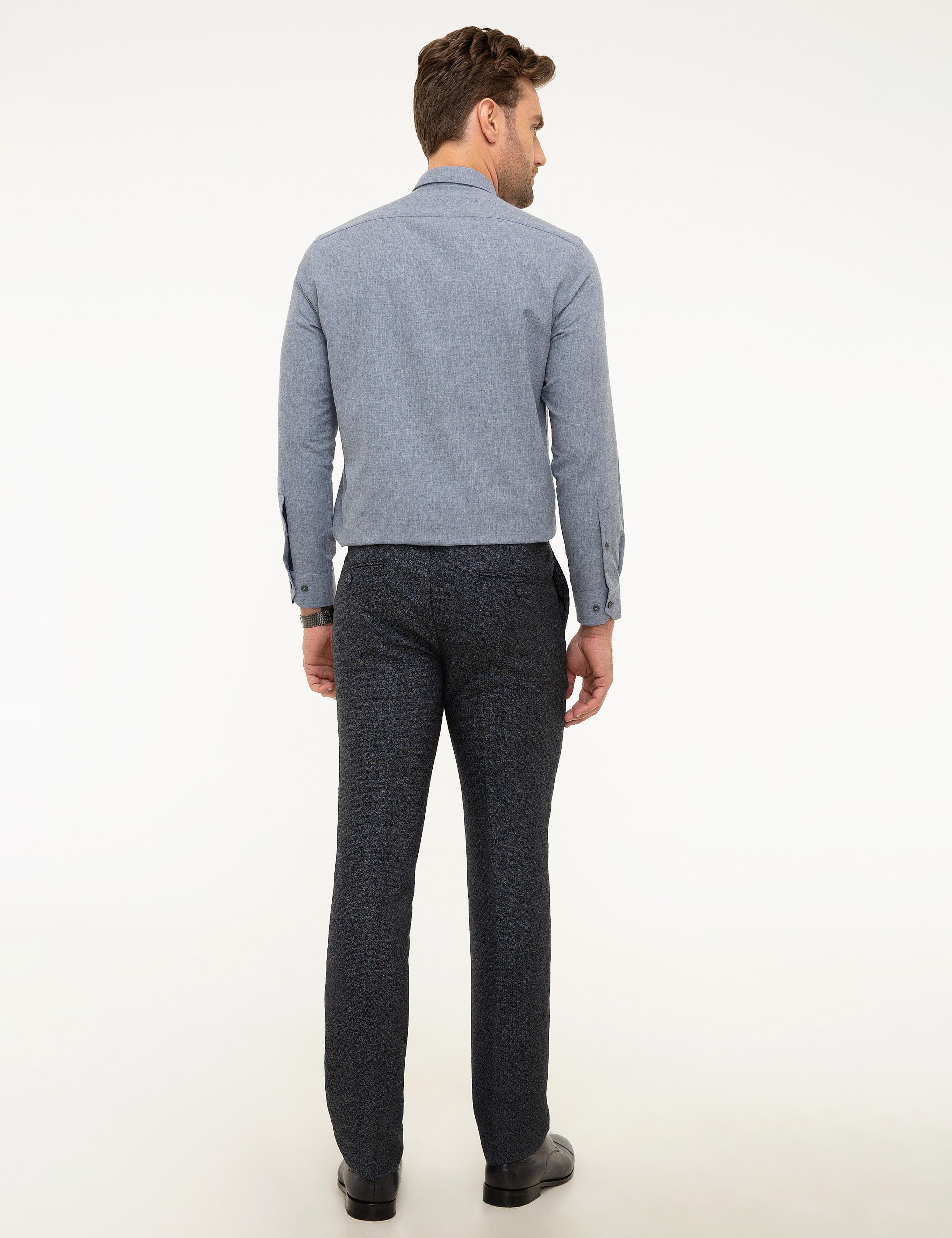 Lacivert Slim Fit Pantolon