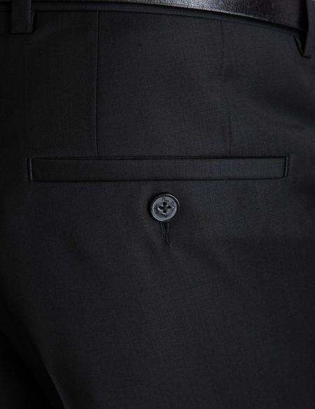 Siyah Slim Fit Kumaş Pantolon - 50193015001