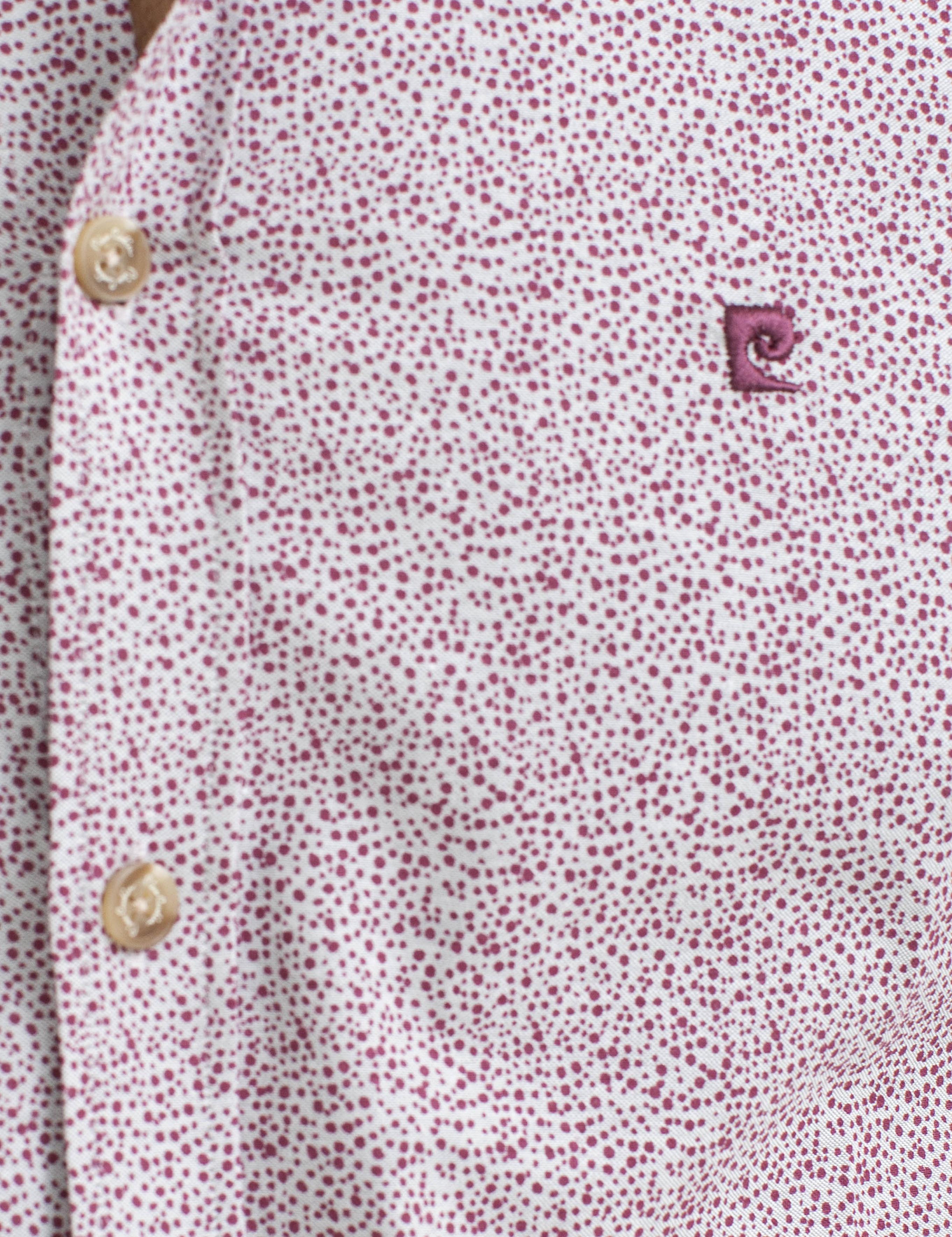 Bordo Slim Fit Uzun Kollu Gömlek