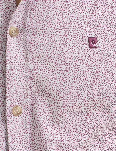 Bordo Slim Fit Uzun Kollu Gömlek - 50195893001