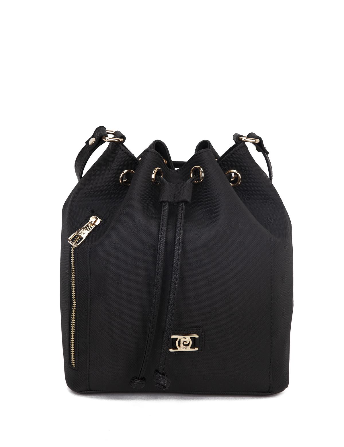 Siyah Büzgülü Çanta - 50222412001