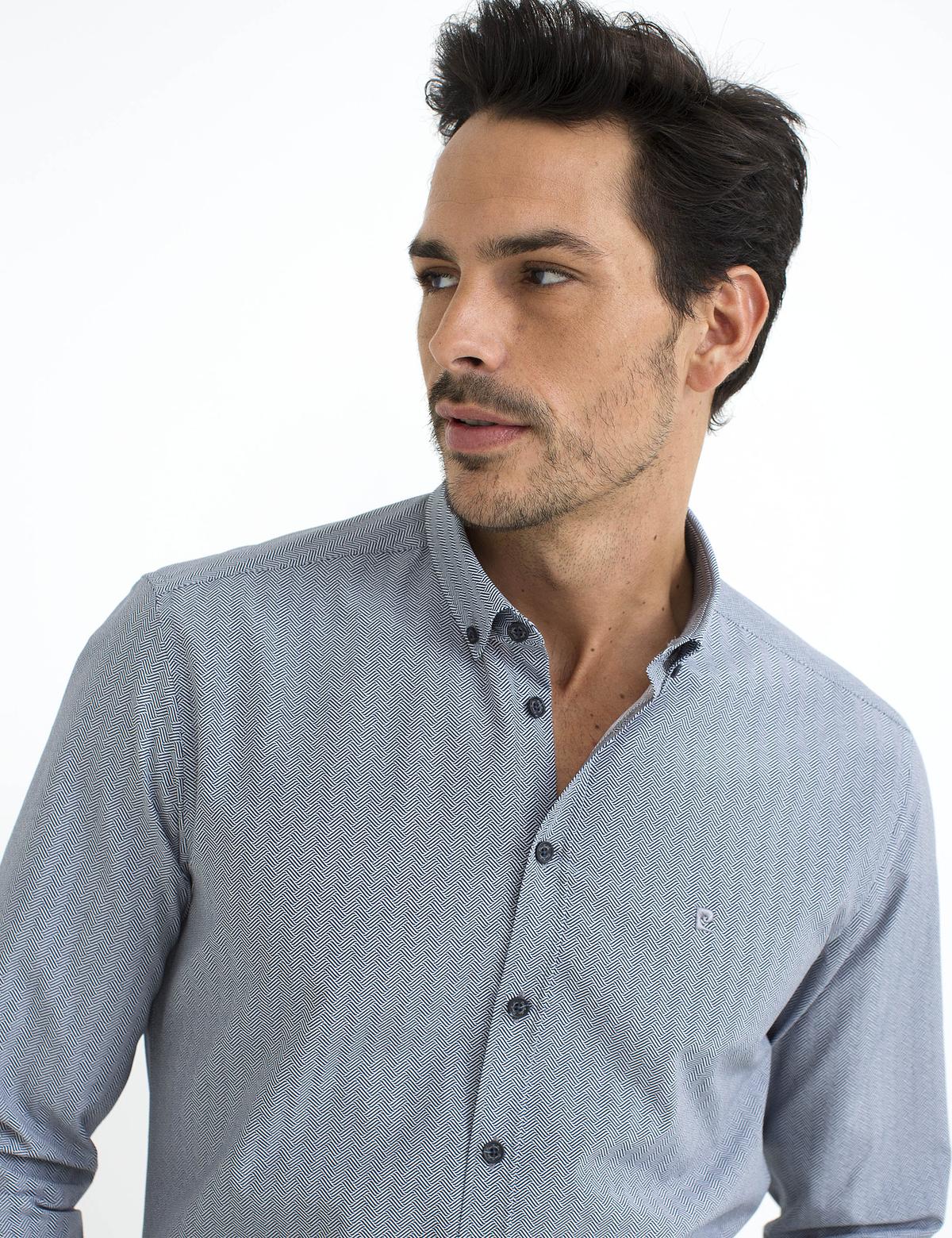 Siyah Slim Fit Gömlek - 50195892010