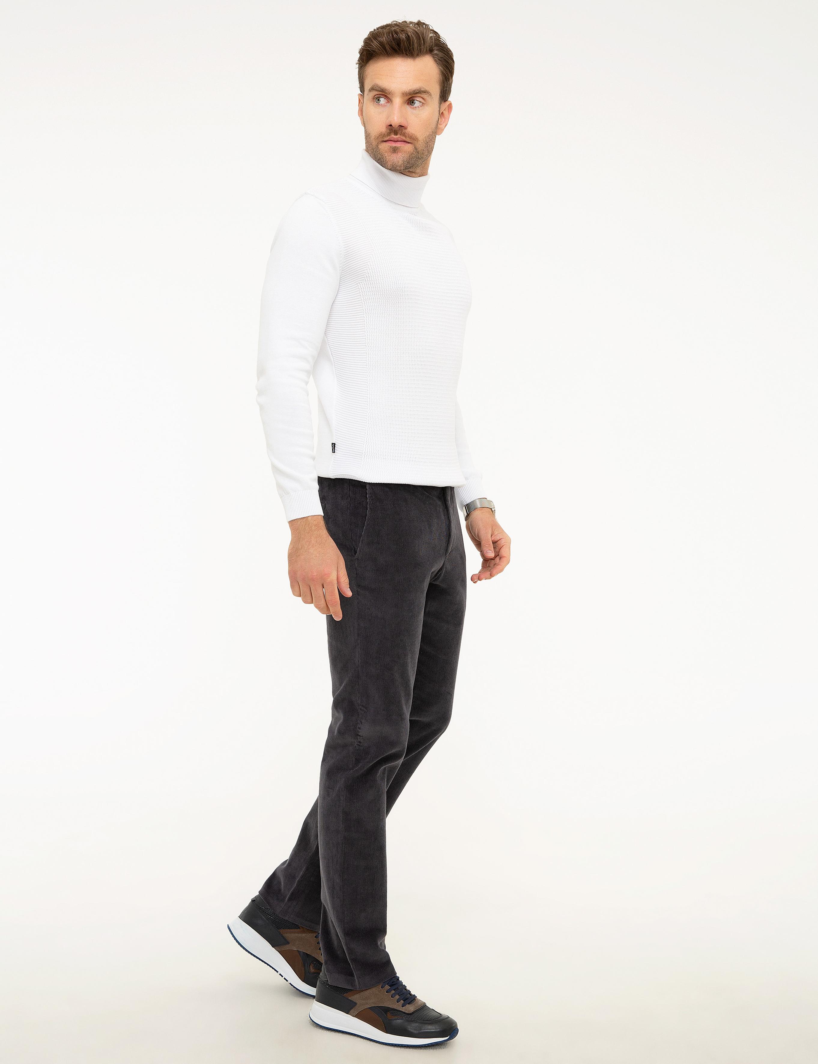 Füme Slim Fit Kumaş Pantolon