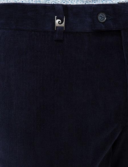 Lacivert Slim Fit Kadife Pantolon - 50193020030