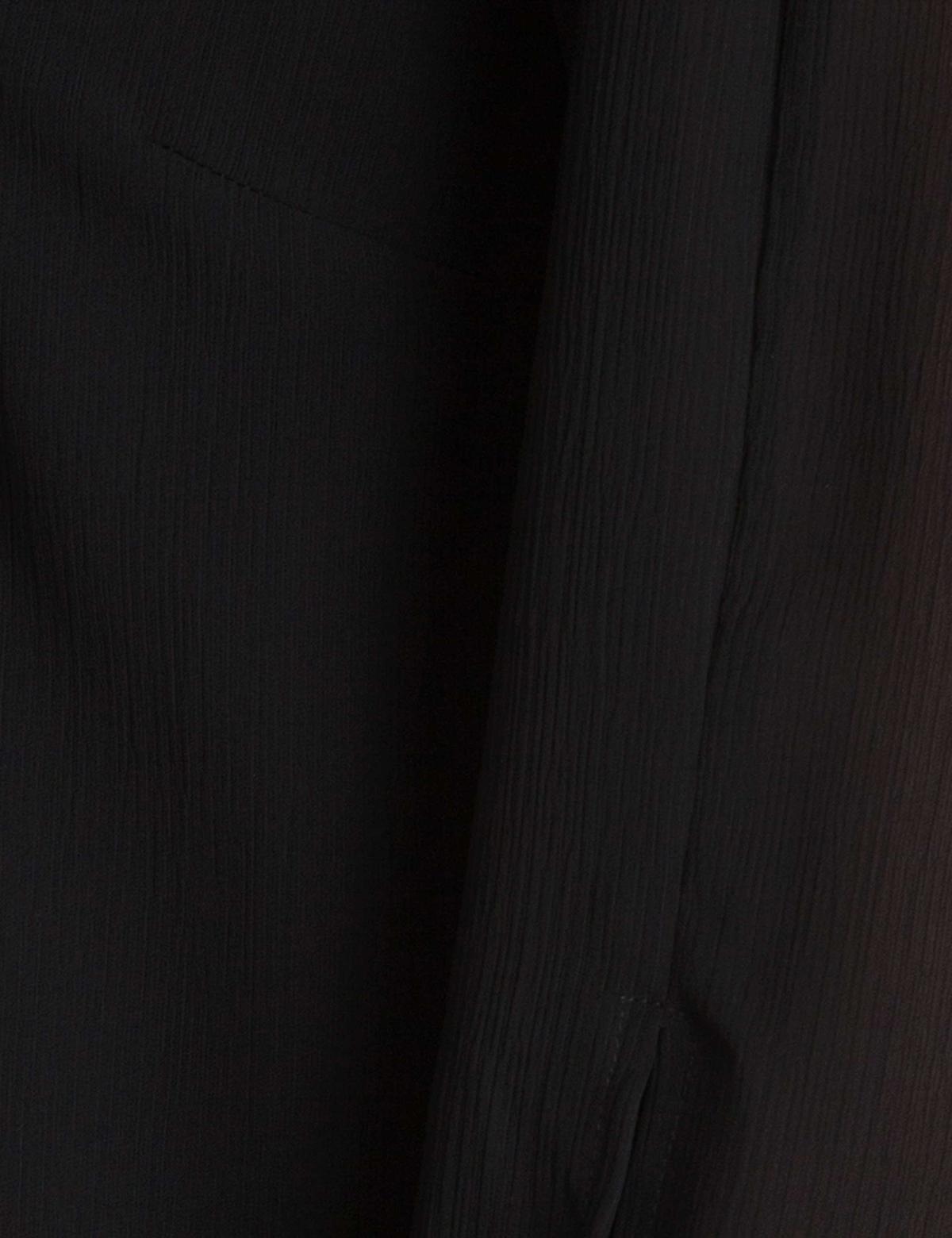 Siyah Dokuma Gömlek - 50197220012