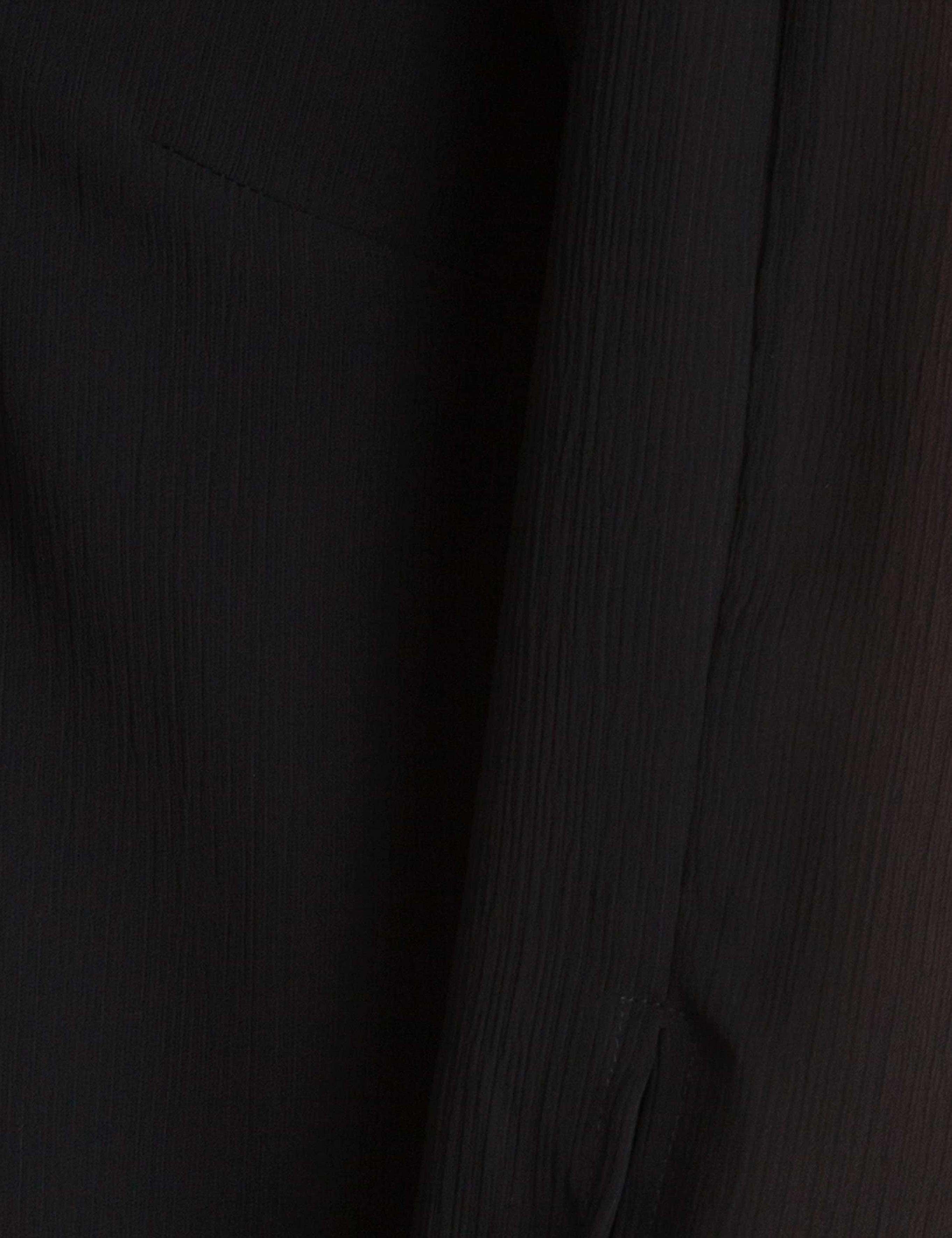 Siyah Dokuma Gömlek