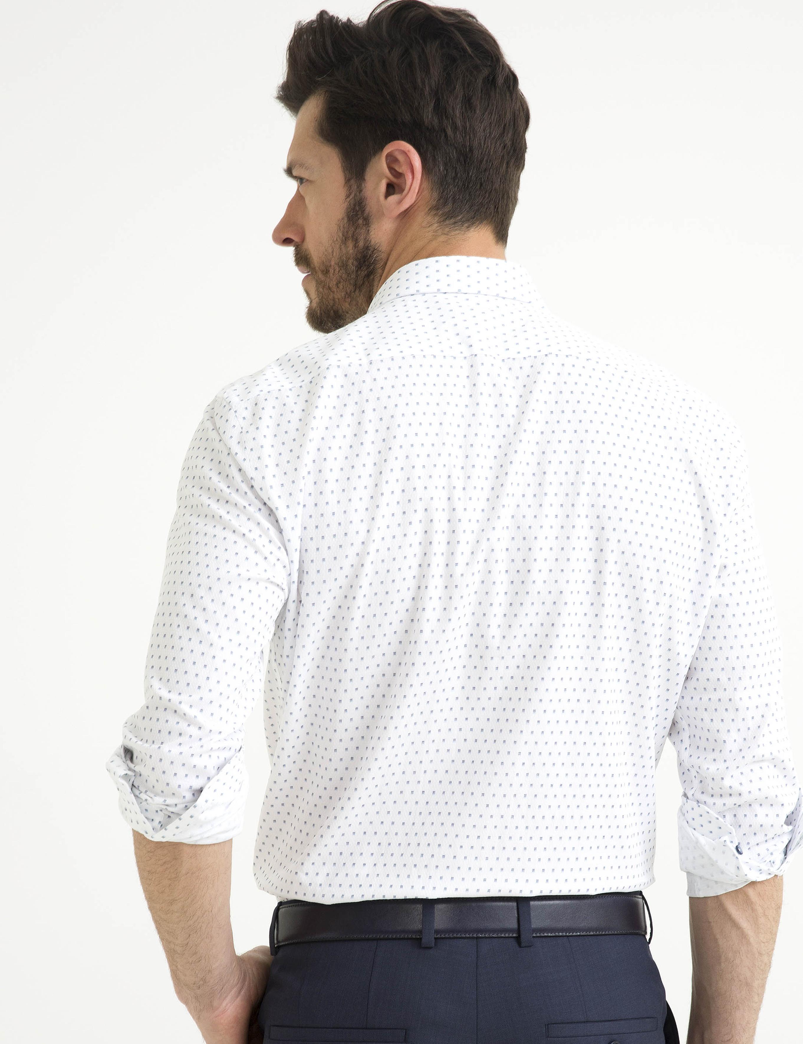 Beyaz Slim Fit Gömlek